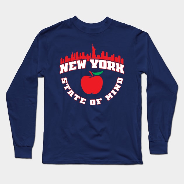 New York State of Mind Long Sleeve T-Shirt by DIGABLETEEZ